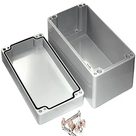 Produktfoto 1 von Hammond 1590Z Aluminium Gehäuse Grau Außenmaß 221 x 120 x 81mm IP68
