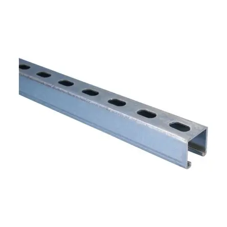 Produktfoto 1 von nVent CADDY Stahl Glatte Führung 41 x 41 mm, Länge 3 m