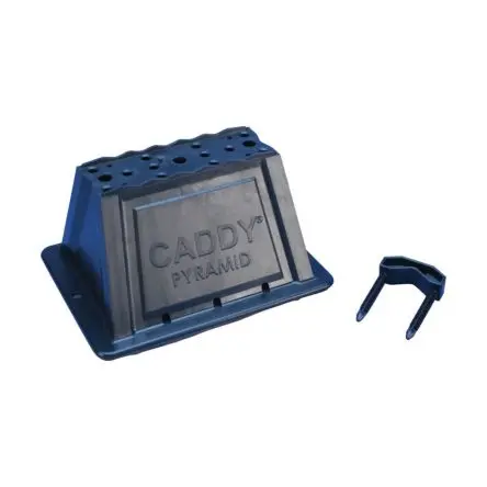 Produktfoto 1 von nVent CADDY NVENT CADDY PYRAMID Nylon Schwingungsdämpfende Rohrschelle, Ø 60.3 mm x 101.6 mm / bis 1330 N