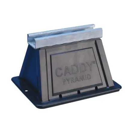 Produktfoto 1 von nVent CADDY Polyethylen Schwingungsdämpfende Rohrschelle x 122 mm / bis 1334 N