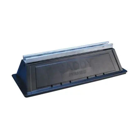 Produktfoto 1 von nVent CADDY nVent Polyethylen Schwingungsdämpfende Rohrschelle x 122 mm / bis 6670 N