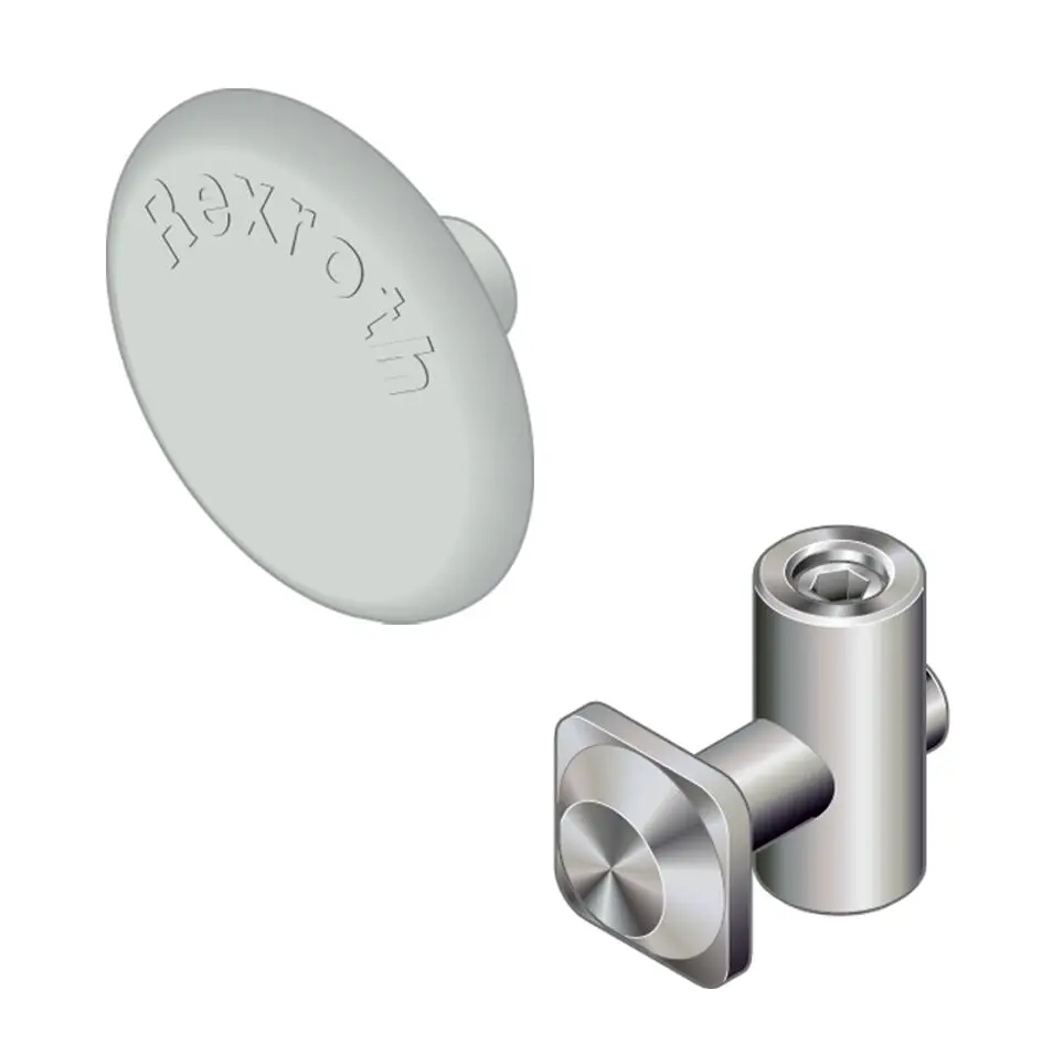 Produktfoto 1 von Bosch Rexroth 3842 Verbindungskomponente, Schnellspannverbinder, Befestigungs- und Verbindungselement für 6 mm passend