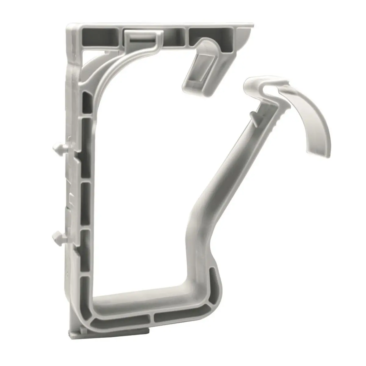 Produktfoto 1 von nVent CADDY Kabelbündelclip Kabelhalterung mit Nägeln zum Schrauben, Kabel-Ø 10mm Polypropylene Weiß