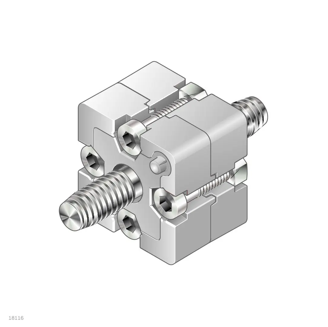 Bosch Rexroth Verbindungskomponente, Befestigungs- und Anschlusselement passend für 30 x 30 mm
