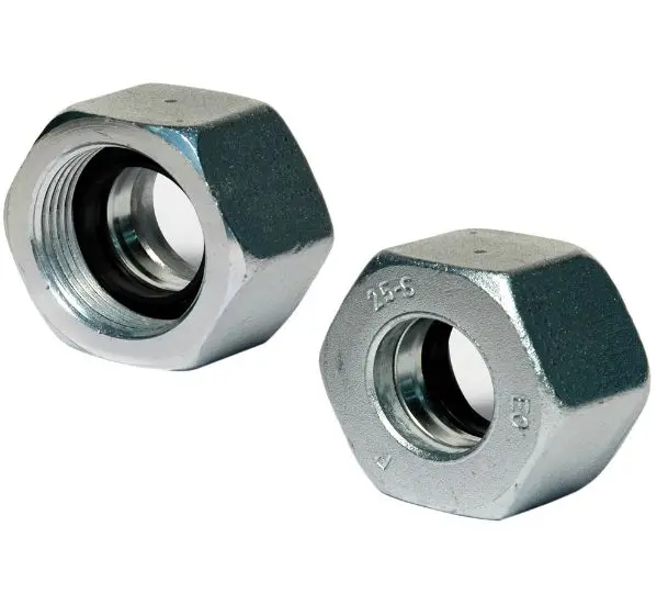 Produktfoto 1 von Parker, Hydraulikanschluss, Sechskantmutter 22 mm Außen-ø , Edelstahl