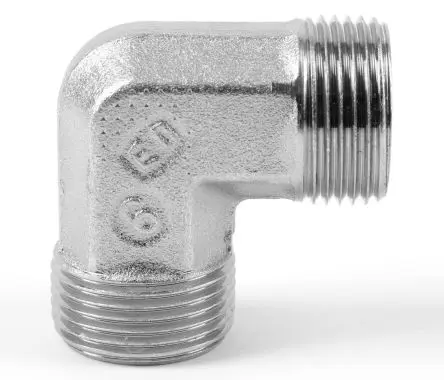 Produktfoto 1 von ParkerHydraulikanschluss aus Stahl Stecker, 90 °, 20 mm