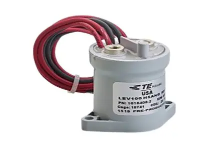 Produktfoto 1 von TE Connectivity Kilovac LEV100 Schütz 24V dc-Spule, 1-polig, 24V dc / 100 A 1 Schließer Motorsteuerung 1-Hilfskontakte