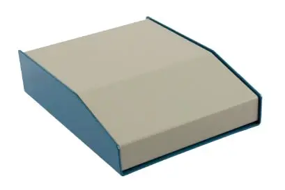 Produktfoto 1 von Hammond 1456; Gehäuse; Aluminium; Blau Breite 165 mm Höhe 51 mm Länge 216 mm