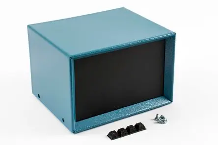 Produktfoto 1 von Hammond, Gehäuse, Blau, Aluminium, Stahl 102 mm, 152 mm, 127 mm, 1426