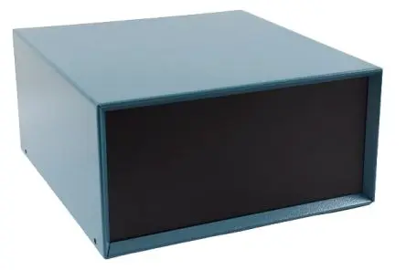 Produktfoto 1 von Hammond, Gehäuse, Blau, Aluminium, Stahl 140 mm, 279 mm, 279 mm, 1426