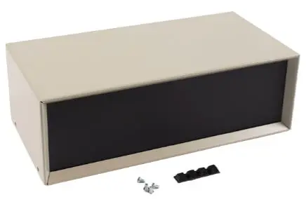Produktfoto 1 von Hammond, Gehäuse, Beige, Aluminium, Stahl 102 mm, 305 mm, 152 mm, 1426