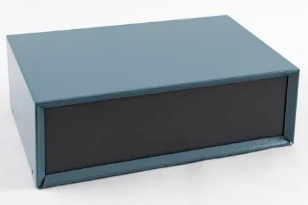 Produktfoto 1 von Hammond, Gehäuse, Blau, Aluminium, Stahl 102 mm, 305 mm, 203 mm, 1426