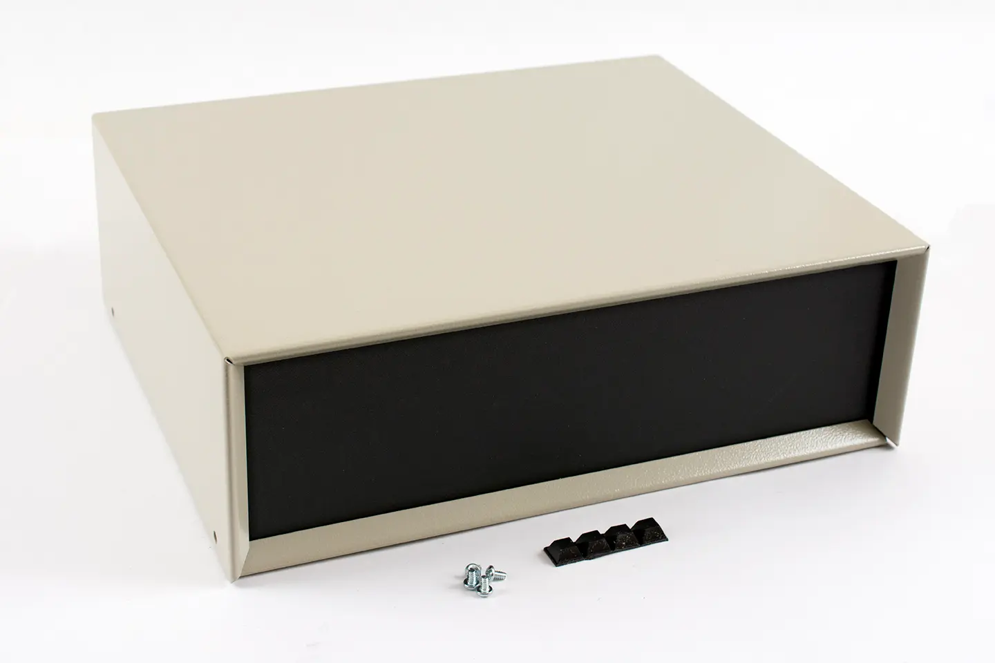 Produktfoto 1 von Hammond, Gehäuse, Beige, Stahl, Aluminium 102 mm, 305 mm, 254 mm, 1426