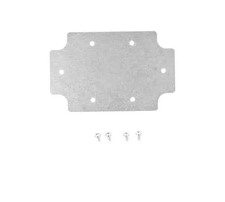Produktfoto 1 von Hammond Frontplatte ABS-Kunststoff, für Universalgehäuse IP54 1556 111 mm 6 x 1/2 in 71mm
