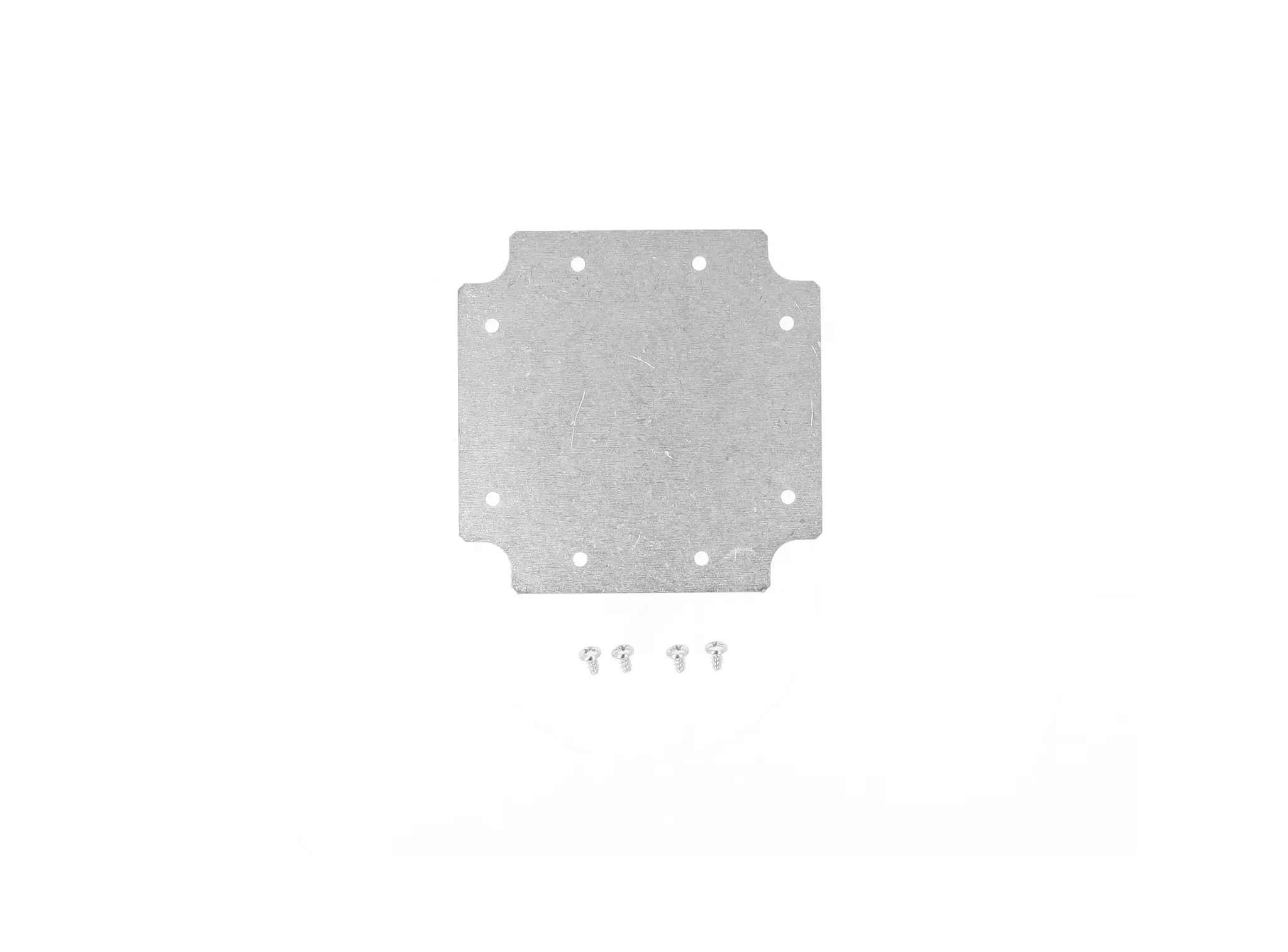Produktfoto 1 von Hammond Frontplatte, 104 x 104 x 2mm, für Universalgehäuse 1556