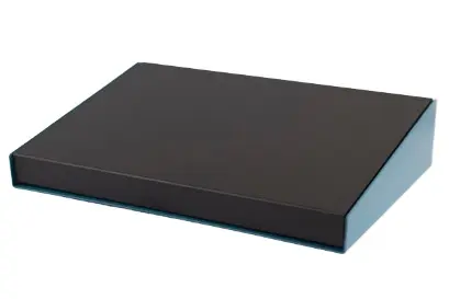Produktfoto 1 von Hammond 1456; Aluminiumgehäuse; Aluminium; Blau Geflanscht IP31 Breite 89 mm Höhe 432 mm Länge 287 mm
