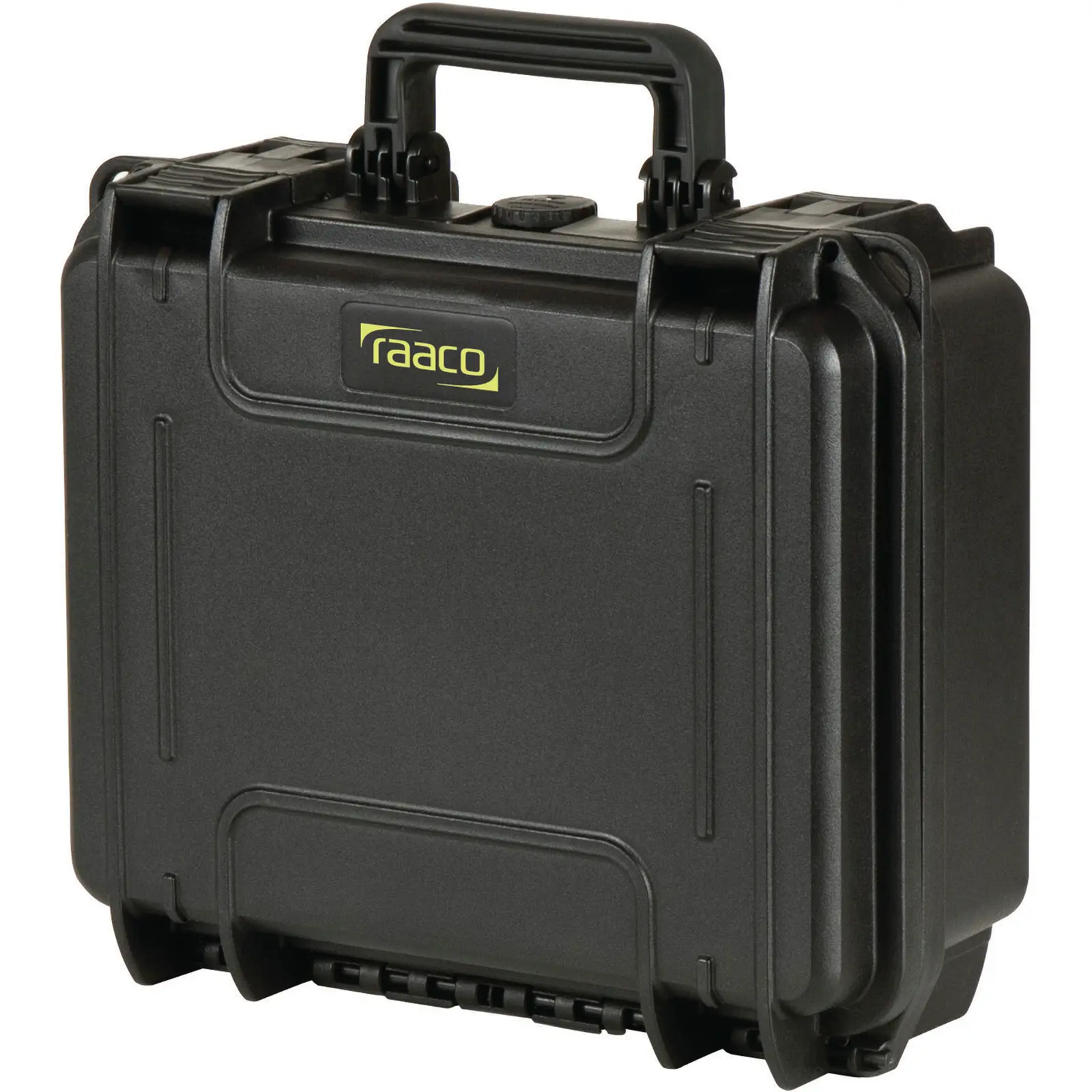 Produktfoto 1 von Raaco FlightCase Wasserdicht/Wasserbeständig Polypropylen Polypropylen Wasserdicht Wetterfester Koffer Schwarz mit