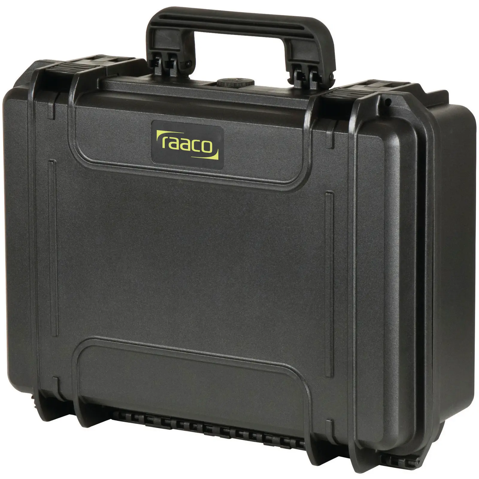 Produktfoto 1 von Raaco FlightCase Wasserdicht/Wasserbeständig Polypropylen Polypropylen Wasserdicht Wetterfester Koffer Schwarz mit