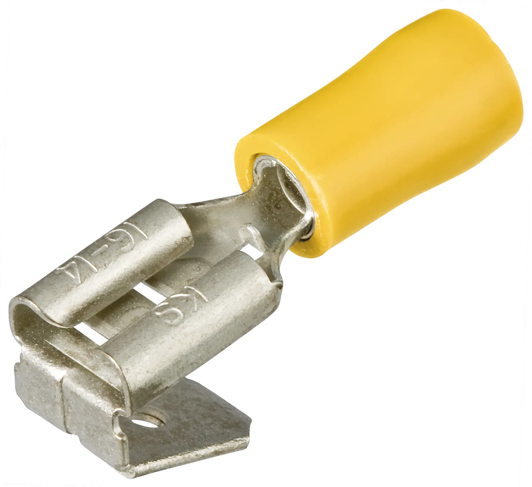 Produktfoto 1 von Knipex 97 99 0 Flachsteckhülse, Gelb, Isoliert, Buchse, 12 AWG min, 10 AWG