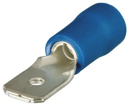 Produktfoto 1 von Knipex 97 99 1 Flachsteckhülse, Blau, Isoliert, Stecker, 16 AWG min, 14 AWG