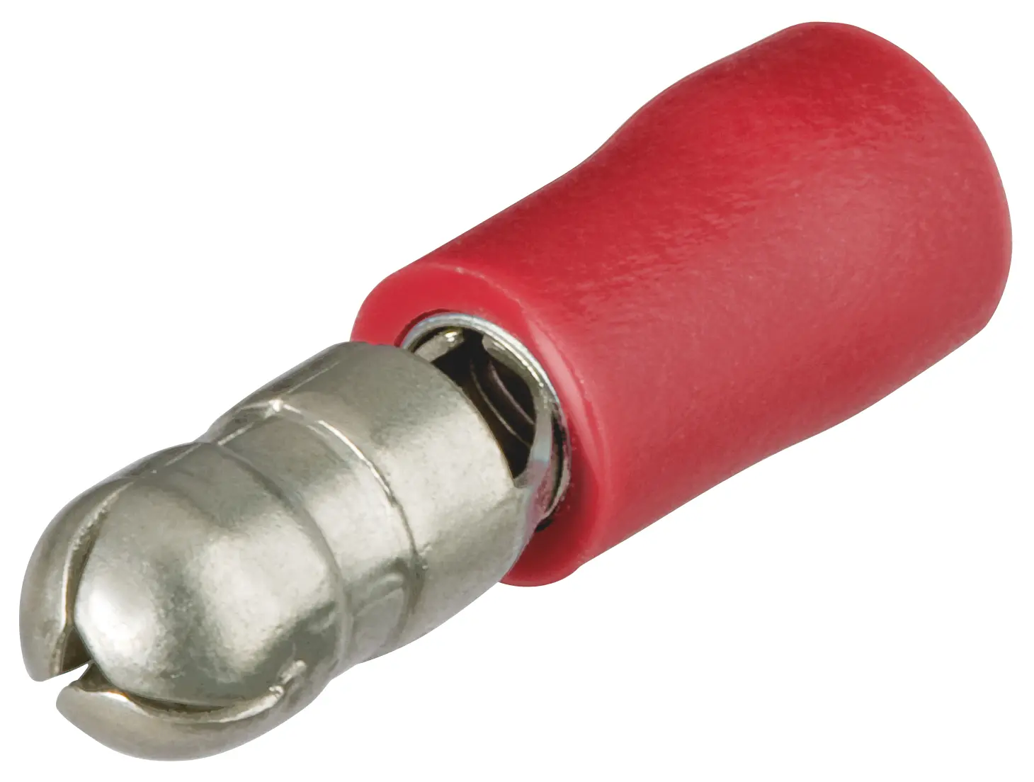 Produktfoto 1 von Knipex Stiftkabelschuh, Serie 97 Messing, Rot Isoliert Nylon 22 AWG 16 AWG 120 mm, Ø 4 mm