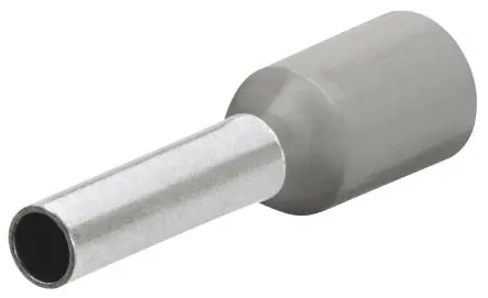 Produktfoto 1 von Knipex 97 99 Aderendhülse, Stift ø 2.8 mm, Grau, Polypropylen, 12 mm, 20mm, Isoliert, 12 AWG max.