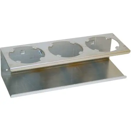 Produktfoto 1 von Raaco Wandplatte Werkzeughalter, Dosenhalter, Aluminium