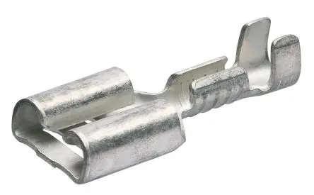 Produktfoto 1 von Knipex 97 99 Flachsteckhülse, Silber, Unisoliert, Buchse, 16 AWG