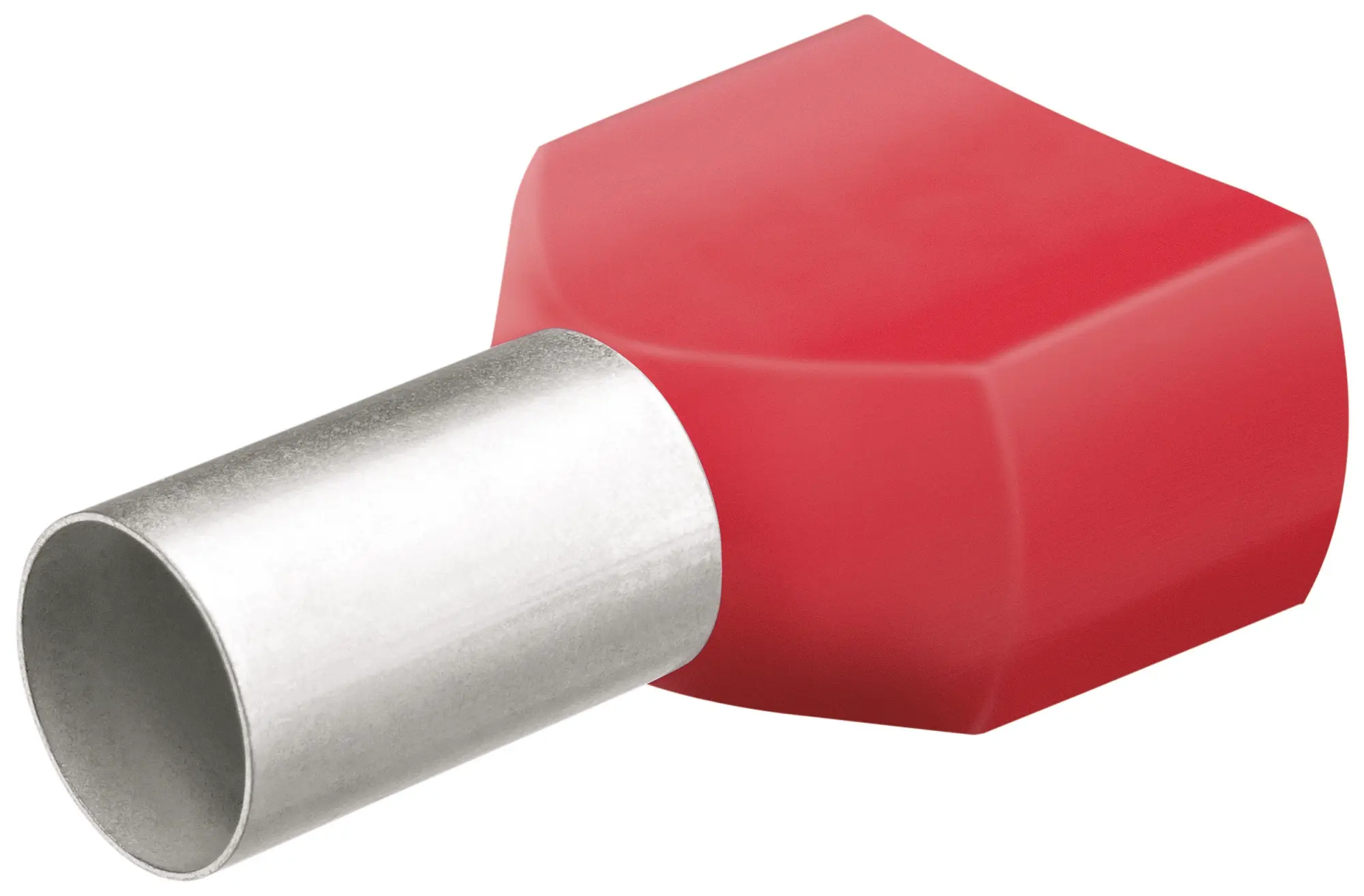 Produktfoto 1 von Knipex 97 99 Aderendhülse, Stift ø 6.4 mm, Rot, Polypropylen, 14 mm, 26 mm, Isoliert, 8 AWG max.