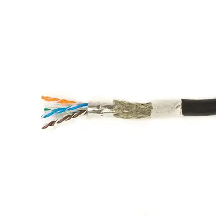 Produktfoto 1 von Alpha Wire Alpha Essentials Flexing Ethernet Twisted-Pair-Kabel, 1-paarig 0.1829 to 2 mm² 500 ft Thermoplastisches