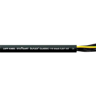 Produktfoto 1 von Lapp ÖLFLEX CLASSIC Netzkabel, 4-adrig Schwarz, 100 m, Polyvinylchlorid