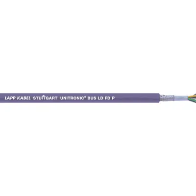 Produktfoto 1 von Lapp Netzkabel, 2-adrig Violett, 100 m, Polyurethan 70 °C