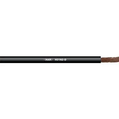 Produktfoto 1 von Lapp H01N2-D Netzkabel, 1-adrig Schwarz, 50 m, Gummi 85 °C