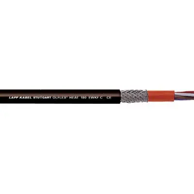 Produktfoto 1 von Lapp ÖLFLEX HEAT 180 EWKF C Netzkabel, 4-adrig Schwarz, 100 m, Silikon