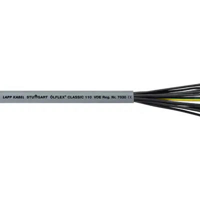 Produktfoto 1 von Lapp OLFLEX CLASSIC 110 Netzkabel, 12-adrig Grau, 100 m, Polyvinylchlorid 80 °C