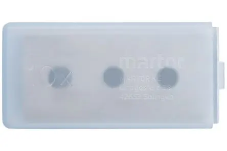 Produktfoto 1 von MARTOR Messerklinge 39 x 18.5 mm Flach Stahl 18.5 mm 10-teilig