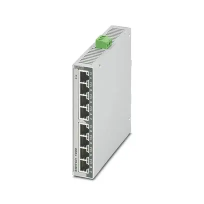 Produktfoto 1 von Phoenix Contact 1102079 Ethernet-Switch 8-Port Unmanaged Power Over Ethernet 1000Mbit/s