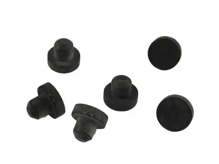 Produktfoto 1 von Hammond Gummifüße Gummi, für Handgehaltene Display-Gehäuse der Serie 1592 1592 10 mm 5mm