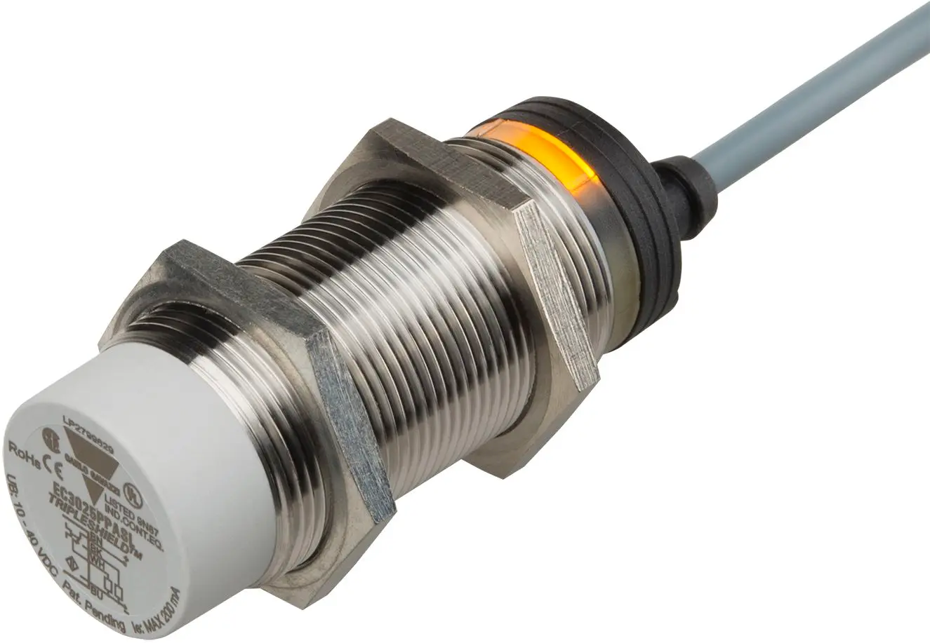 Produktfoto 1 von Carlo Gavazzi EC3025TBA M30 Näherungssensor Kapazitiv, Gewinderohr 25 mm 2-Draht 20 → 250 V AC/DC, 20 →