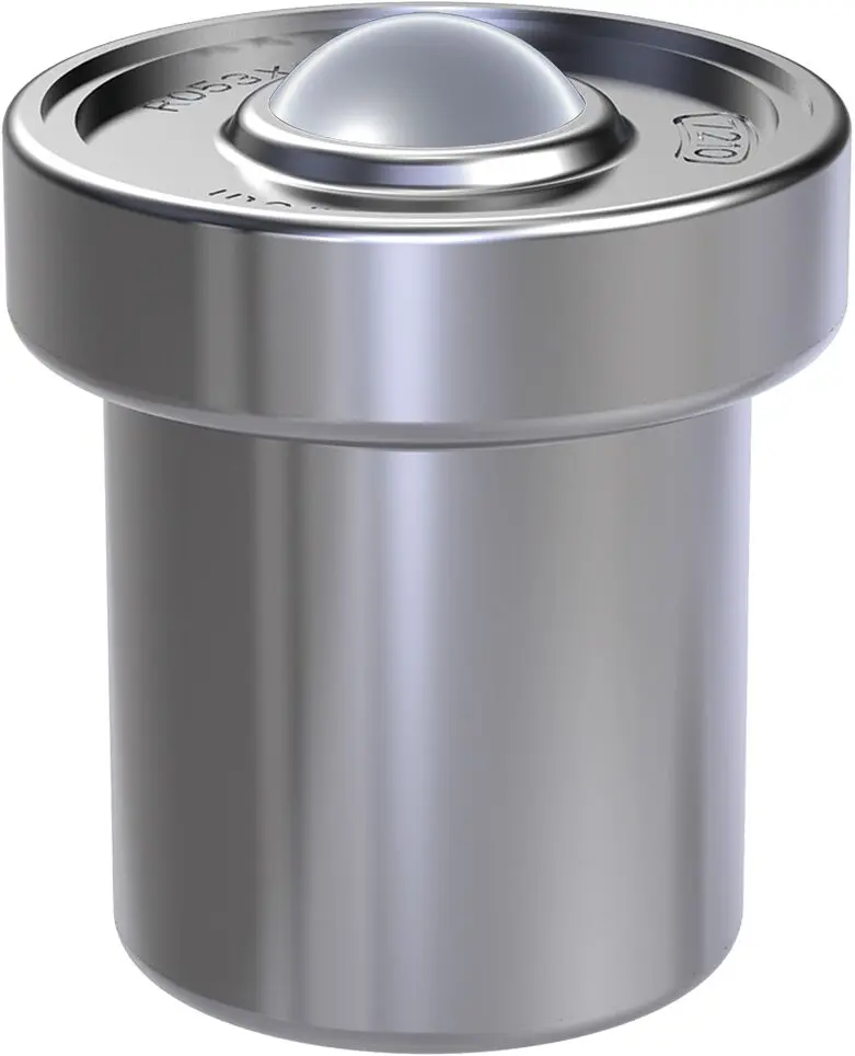 Produktfoto 1 von Bosch Rexroth Rundflansch Kugelrolle Ø 22.225 mm Edelstahl, Flansch-Ø 50 mm, bis 73kg Last