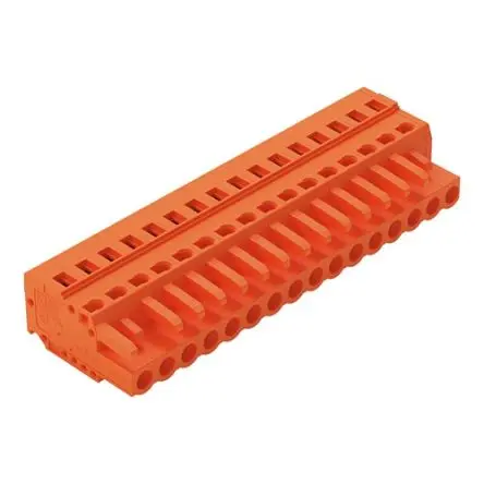 Produktfoto 1 von WAGO 231 Beleuchtungssteckverbinder, Kabel Buchse, Steckverbinder, Zugfederklemme 16A, Kontakte: 16, Anz.Ausl. 16,