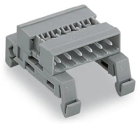 Produktfoto 1 von WAGO 232 Steckbarer Klemmenblock Stiftleiste 18-Kontakte 5mm-Raster Horizontal