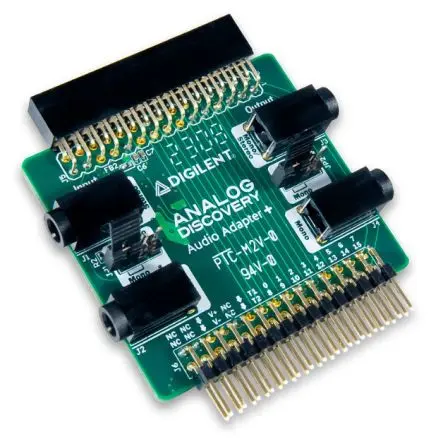 Produktfoto 1 von Digilent Discovery 3 Audioadapter, für Oszilloskop Analog