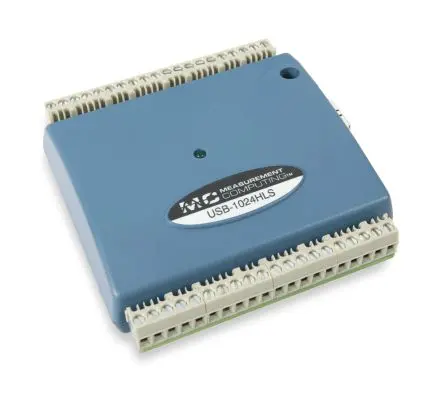 Produktfoto 1 von Digilent USB-1024LS Datenerfassung 24-Kanal, USB-Anschluss, 5 V, 32 bit