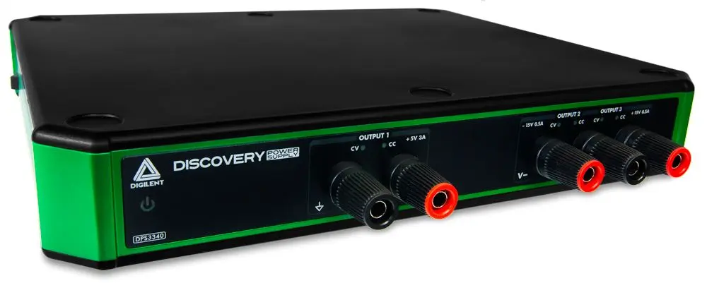 Produktfoto 1 von Digilent 3-Kanal Programmier Labornetzgerät 60W, 0 → 15V / 10mA