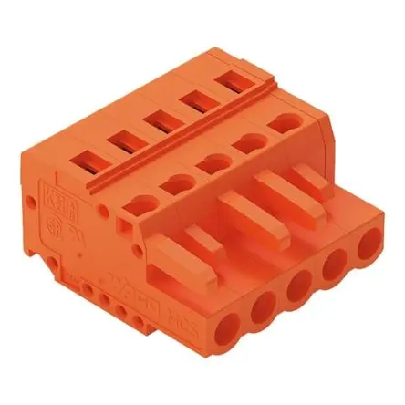 Produktfoto 1 von WAGO 231 Beleuchtungssteckverbinder, Kabel Stecker/Buchse, Steckverbinder, Zugfederklemme 16A, Kontakte: 5, Anz.Ausl. 5,