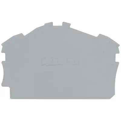 Produktfoto 1 von WAGO TOPJOB S End- und Zwischenplatte für DIN-Schienen-Anschlussklemmenblock, IECEx PTB 03.0004U (Ex eb IIC Gb oder Ex