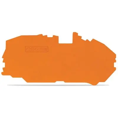 Produktfoto 1 von WAGO TOPJOB S End- und Zwischenplatte für DIN-Schienen-Anschlussklemmenblock