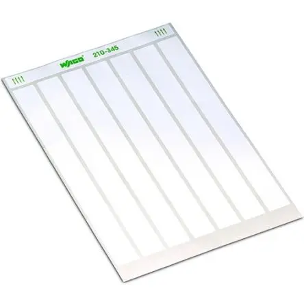 Produktfoto 1 von WAGO Etikett B. 25 mm für Laserdrucker 175 Per Roll auf Weiß Weiß