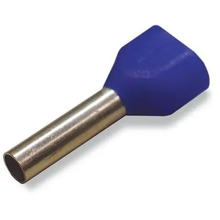 Produktfoto 1 von WAGO 216 Aderendhülse, Stift ø 2.8 mm, Blau, 21 mm, 21mm, Isoliert